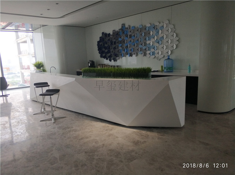Case: Guangzhou Baoli Yuzhu Gang Pedestal sink, Service countertop, Ground, etc.