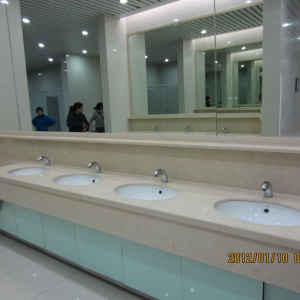 Granite washroom wash basin top