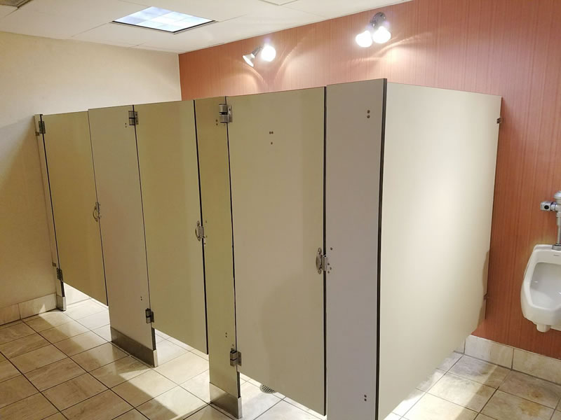 Public toilet Phenolic compact laminate plate partition