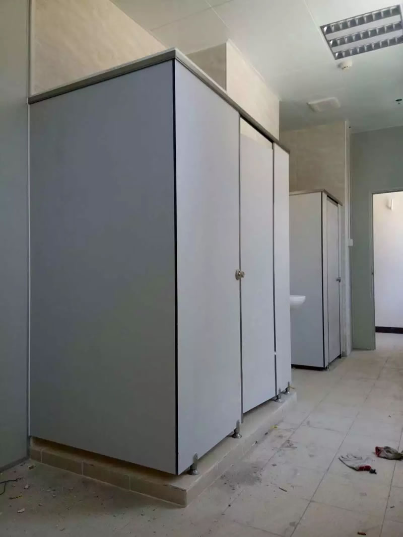 Shopping mall public toilet partition