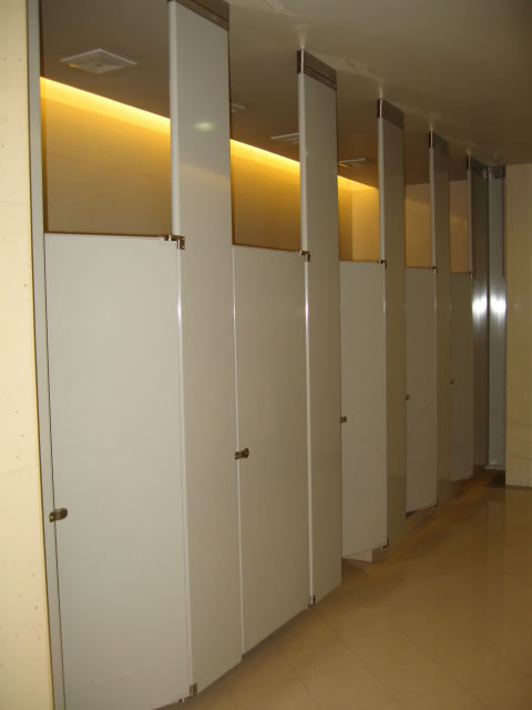 WhitePhenolic compact laminate plate partition