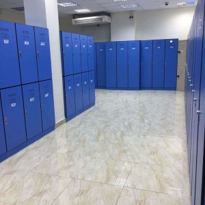 factory High Pressure Laminate gym storage cabinet