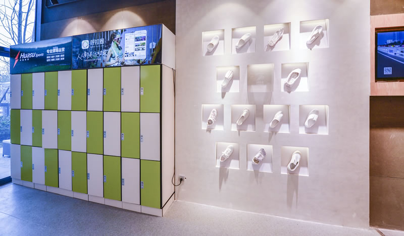 exterior hpl phenolic resin compact laminate Club Storage Cabinet locker