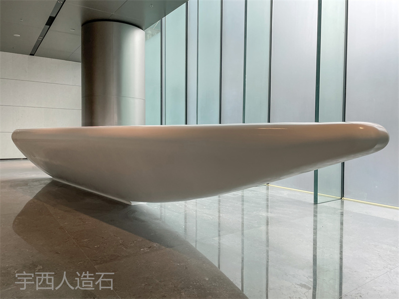 简约时尚异形人造石服务台