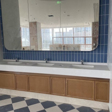 商业工程悬挂式一体盆